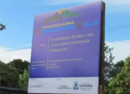 recuperação do córrego Angico, em parceria com<br />
a SEMADES.