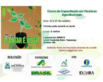 Plantar é viver