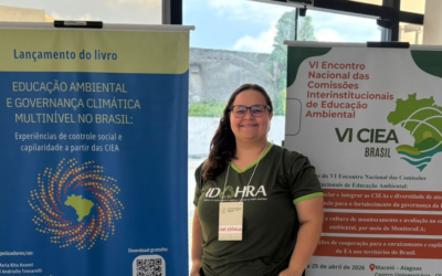 IDAHRA marca presença no VI Encontro Nacional das CIEAs e reforça compromisso com a educação ambiental no Brasil